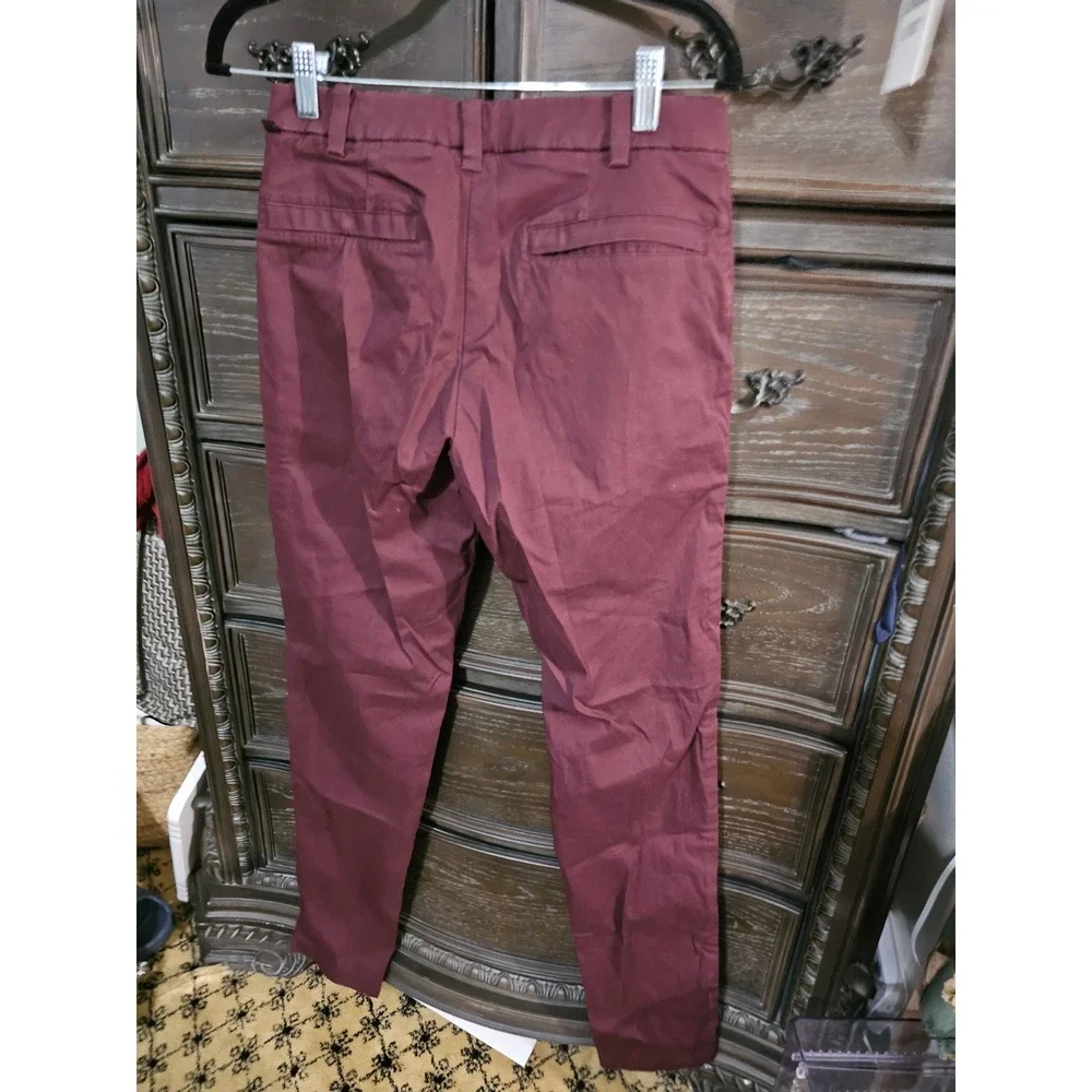 Lululemon Commission Pant Classic‎ Cassis Burgundy Men Pants Size 30